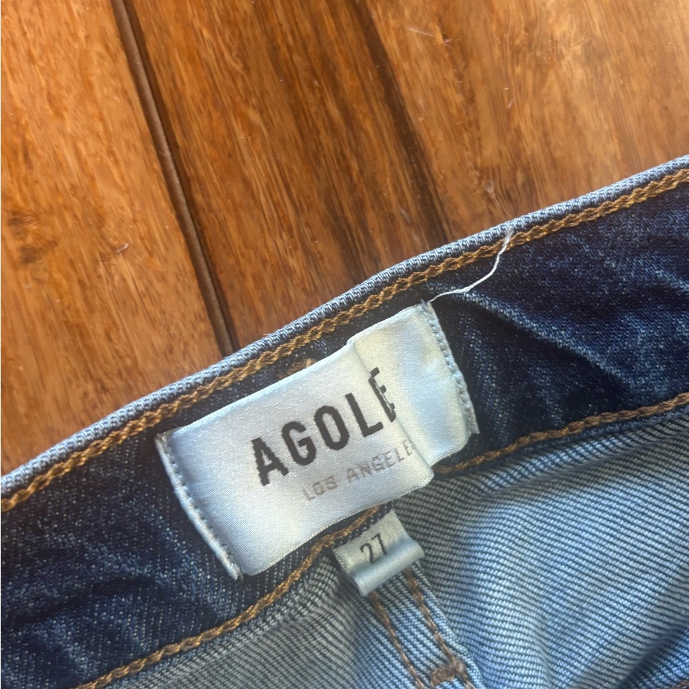 AGOLDE LANA STRAIGHT JEANS - Size 27